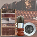 Leather & Wood Conditioner Natural Beeswax Brush Applicator