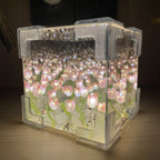 Light Box Infinite Mirror Effect Warm LED