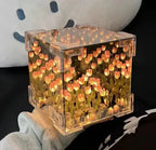 Light Box Infinite Mirror Effect Warm LED