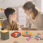 Logic Puzzle Set 108 Pieces 20 Challenge Cards