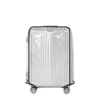 Luggage Cover Clear PVC Waterproof Scratch-Resistant Fits 18–30 Inch Suitcases
