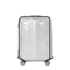 Luggage Cover Clear PVC Waterproof Scratch-Resistant Fits 18–30 Inch Suitcases