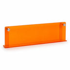 Magazine & Book Holder Wall-Mounted Acrylic Space-Saving