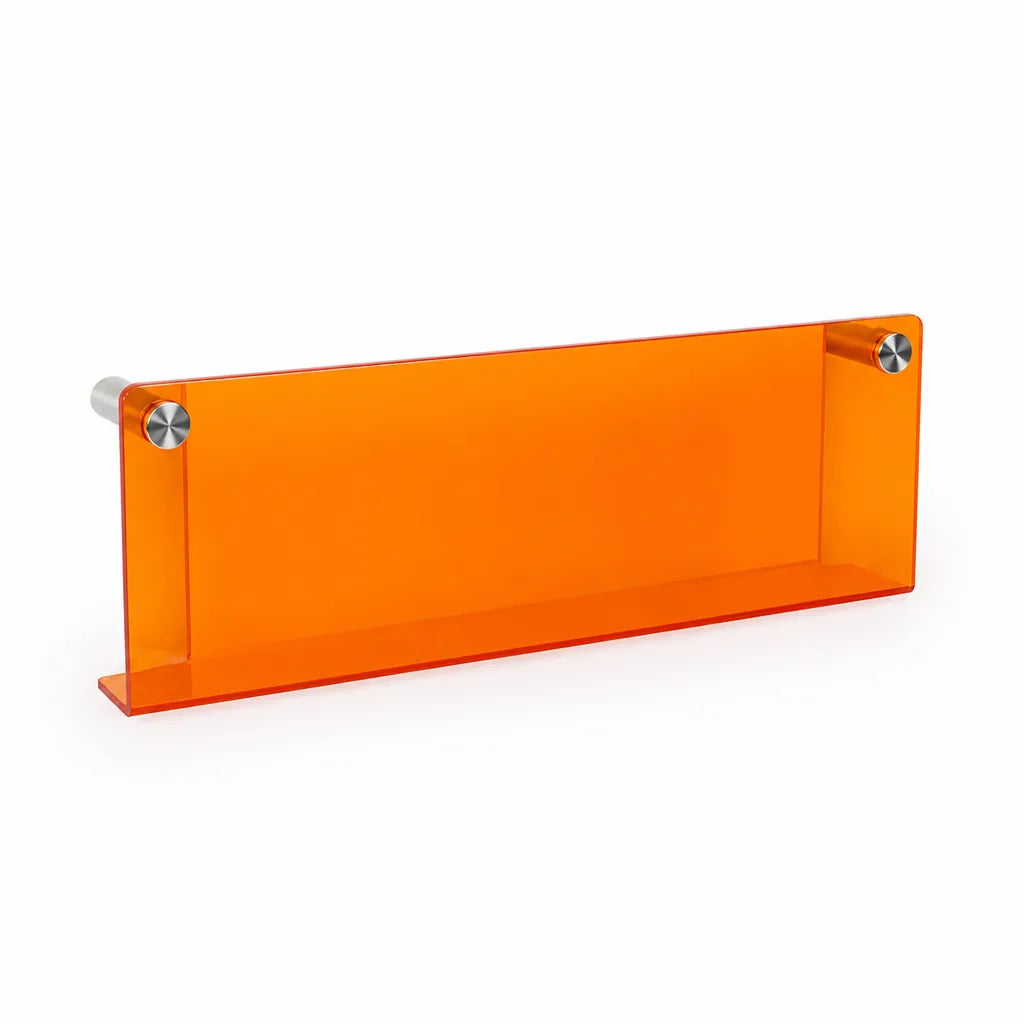 Magazine & Book Holder Wall-Mounted Acrylic Space-Saving