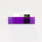 Magazine Holder Wall-Mounted Acrylic Space-Saving Display Shelf