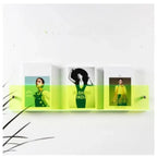 Magazine Holder Wall-Mounted Acrylic Space-Saving Display Shelf