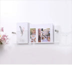 Magazine Holder Wall-Mounted Acrylic Space-Saving Display Shelf