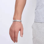 Magnetic Bracelet Stainless Steel Integrated Magnets For All-Day Comfort