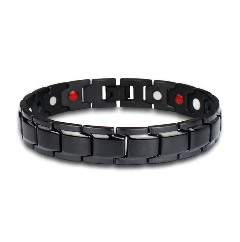 Magnetic Bracelet Stainless Steel Integrated Magnets For All-Day Comfort