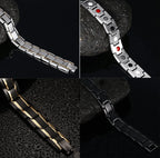 Magnetic Bracelet Stainless Steel Integrated Magnets For All-Day Comfort