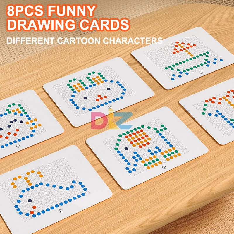 Magnetic Drawing Board Bunny Design Stylus & Instant Erase