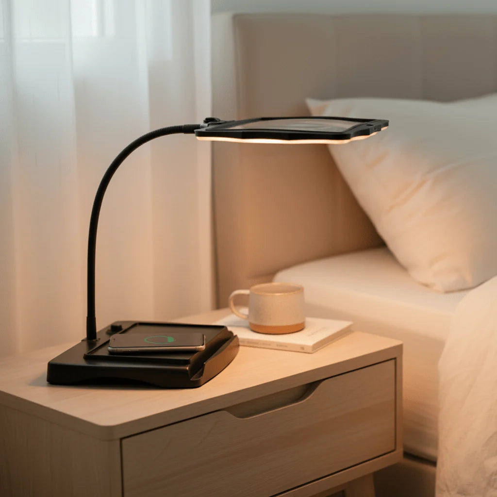 Magnifying Desk Lamp 3X LED Cordless