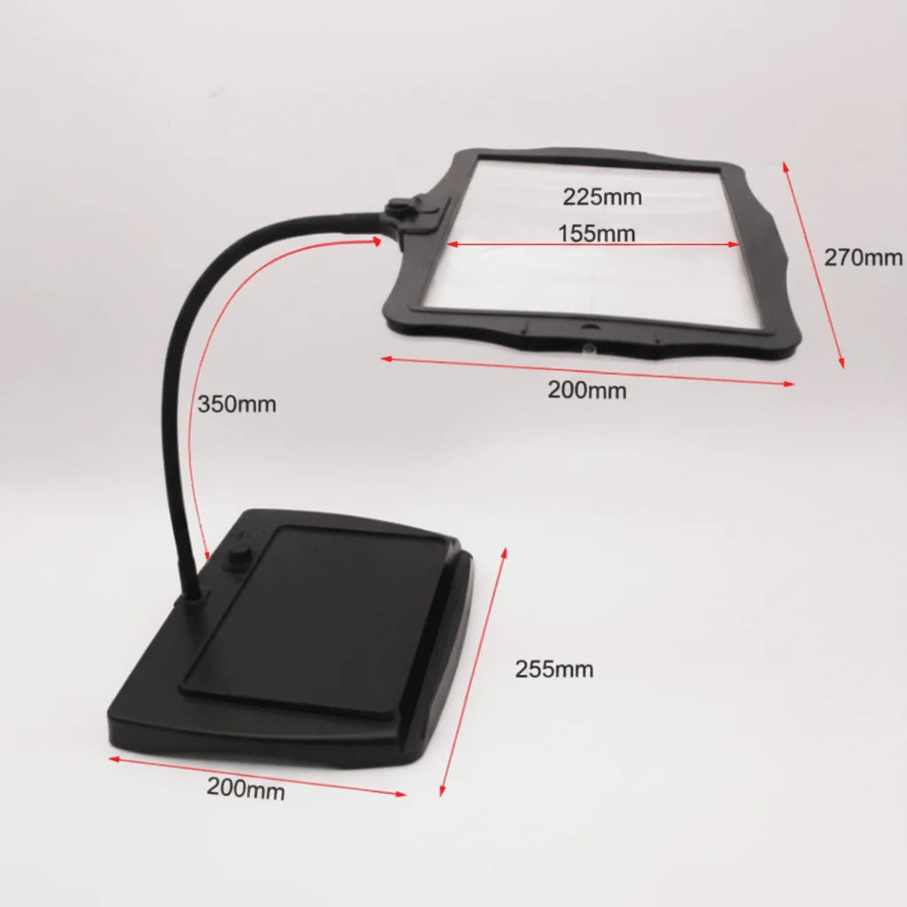 Magnifying Desk Lamp 3X LED Cordless