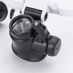 Magnifying Glasses 3-Level Magnification Adjustable LED Lighting