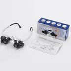 Magnifying Glasses 3-Level Magnification Adjustable LED Lighting