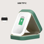 Makeup Case Adjustable LED Mirror Multiple Compartments Waterproof