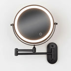 Makeup Mirror LED Magnifying Rechargeable With Adjustable Brightness