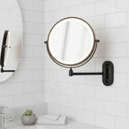Makeup Mirror LED Magnifying Rechargeable With Adjustable Brightness