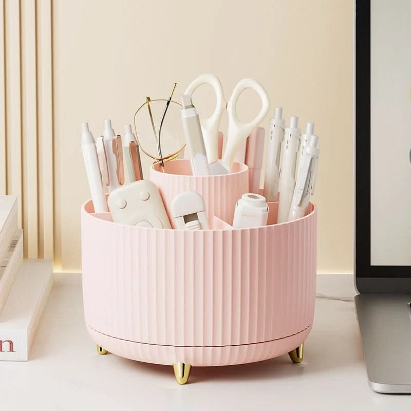 Makeup Organizer 360° Rotating Multi-Compartment