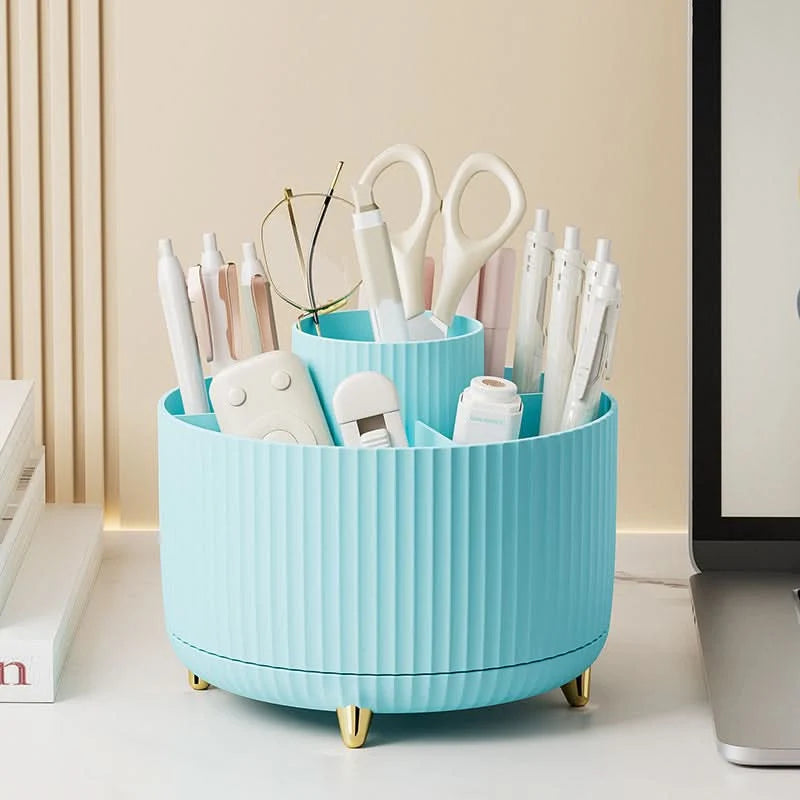 Makeup Organizer 360° Rotating Multi-Compartment