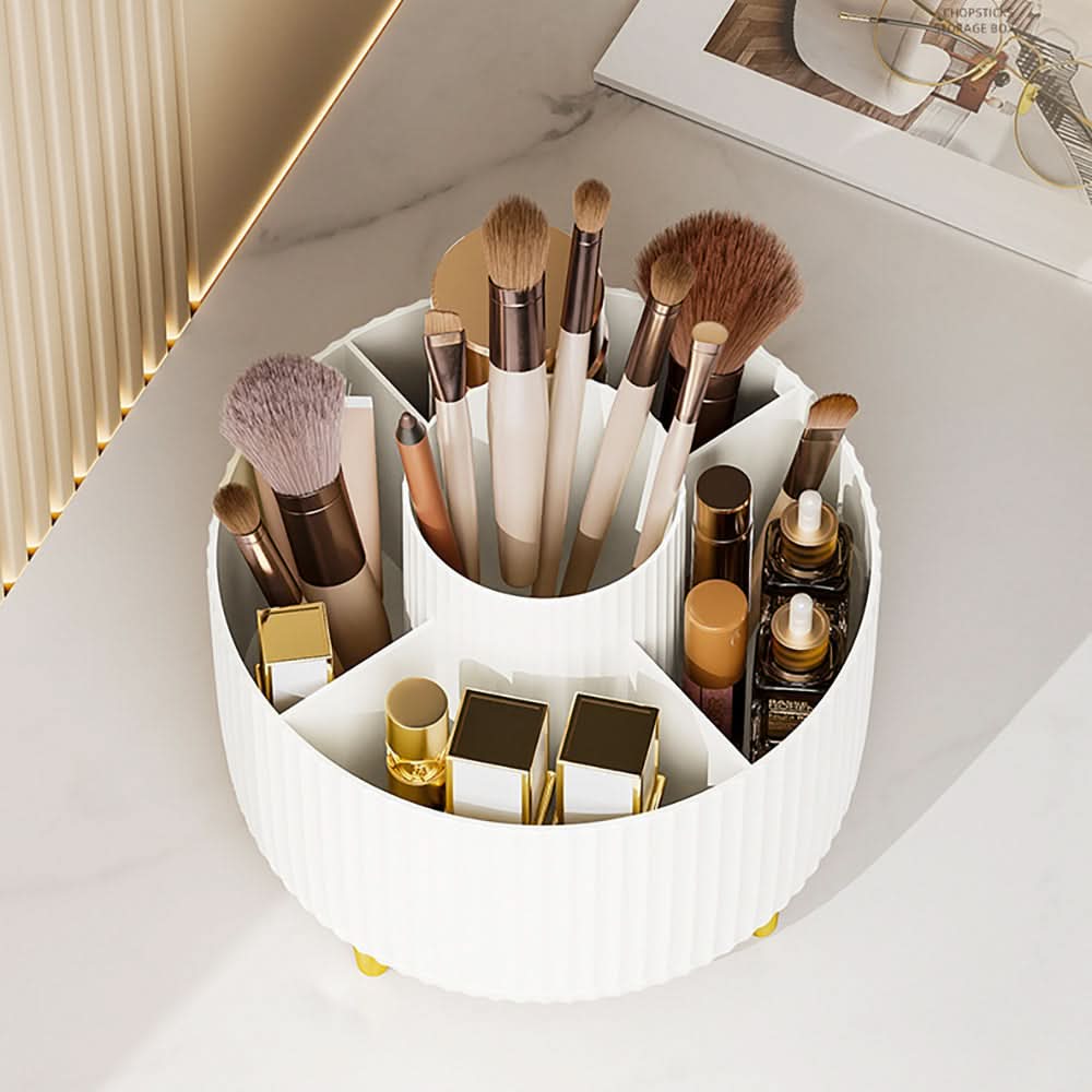 Makeup Organizer 360° Rotating Multi-Compartment