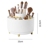 Makeup Organizer 360° Rotating Multi-Compartment