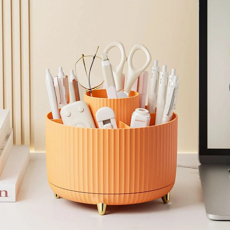 Makeup Organizer 360° Rotating Multi-Compartment