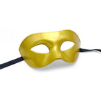 Masquerade Mask Adjustable Strap Smooth Finish Wipe-Clean Care