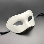 Masquerade Mask Adjustable Strap Smooth Finish Wipe-Clean Care