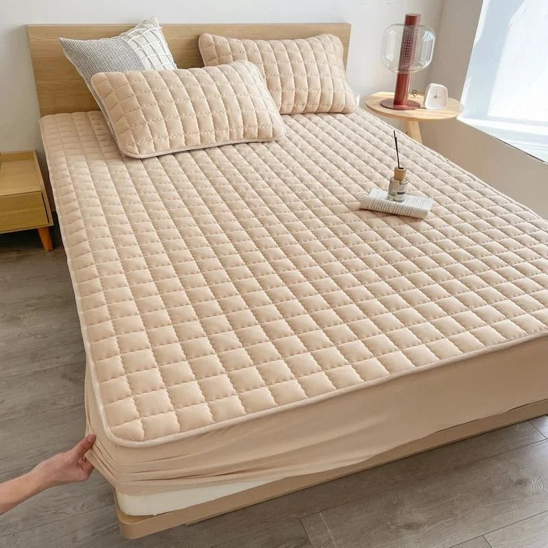 Mattress Protector Quilted Waterproof Hypoallergenic