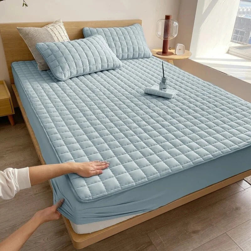 Mattress Protector Quilted Waterproof Hypoallergenic