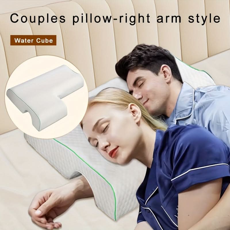 Memory Foam Pillow Breathable Ergonomic Head & Neck Support