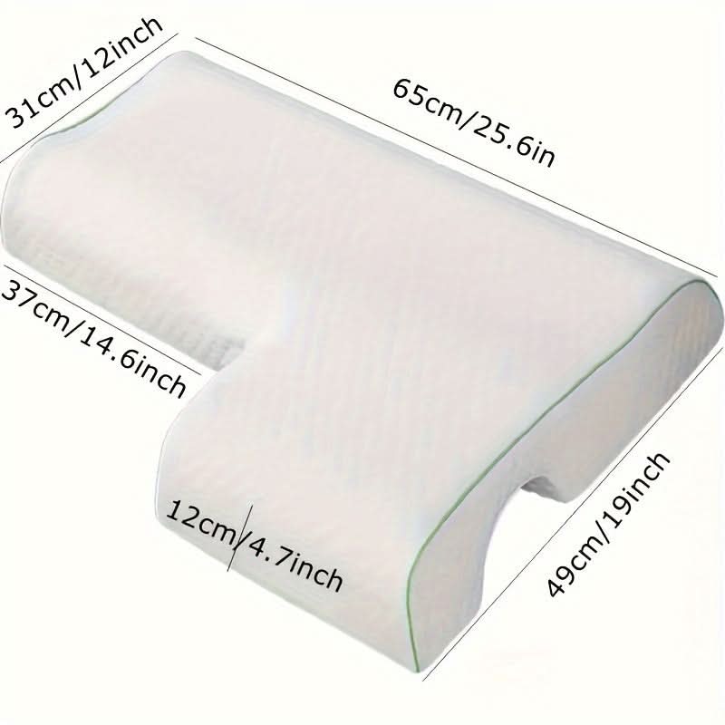Memory Foam Pillow Breathable Ergonomic Head & Neck Support