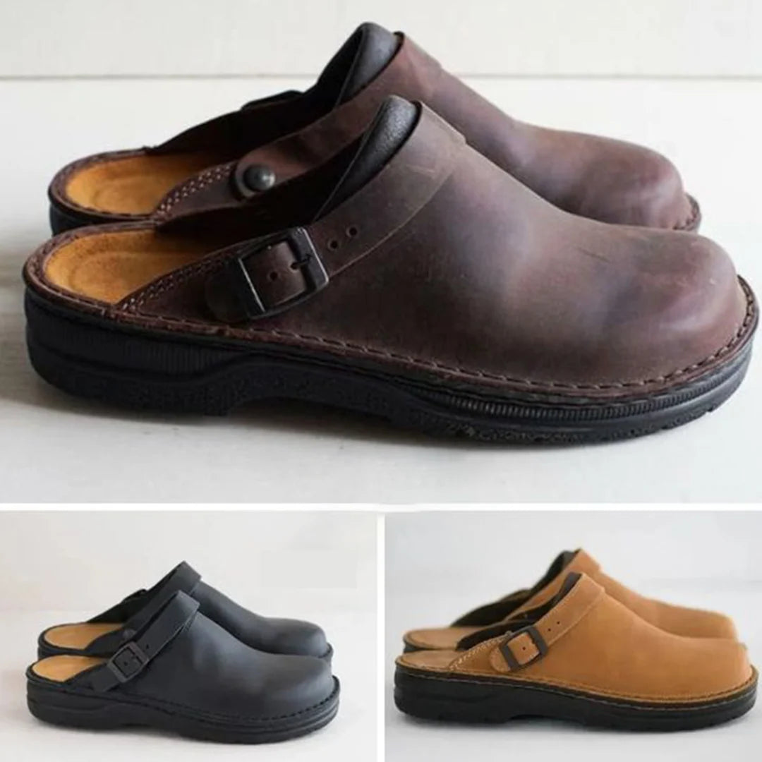 Men’s Clogs Comfort-Focused Easy-On Casual Wear