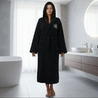 Men's Hooded Bathrobe Extra-Long Soft & Absorbent Flannel