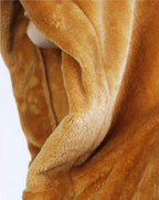 Men's Hooded Bathrobe Extra-Long Soft & Absorbent Flannel