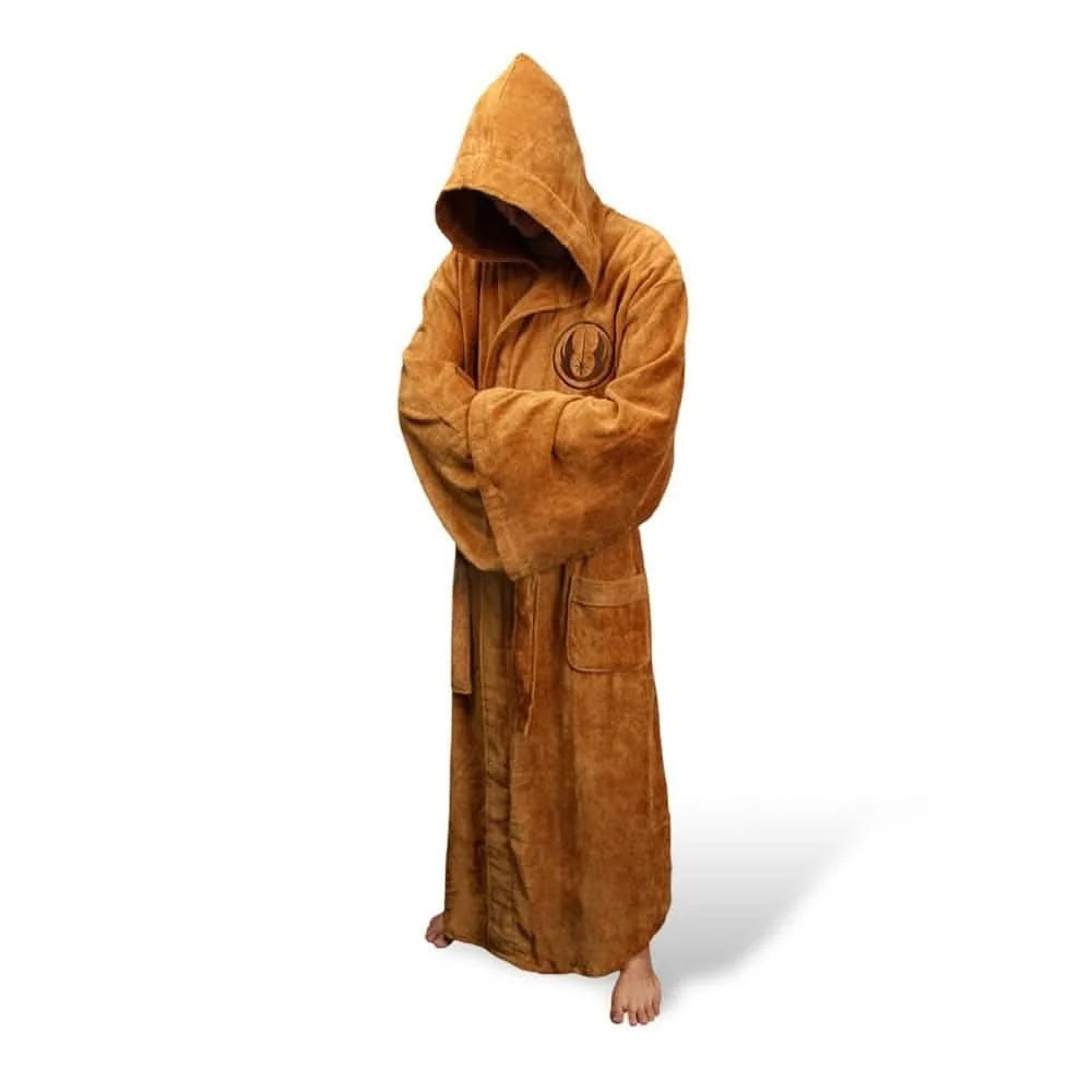 Men's Hooded Bathrobe Extra-Long Soft & Absorbent Flannel