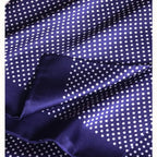 Men's Scarf Mulberry Silk Double Layer Polka Dot
