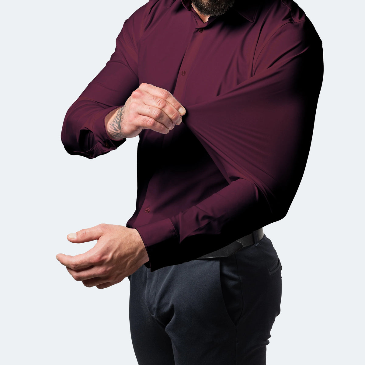 Men’s Shirt Wrinkle-Resistant Stretch Odor-Resistant