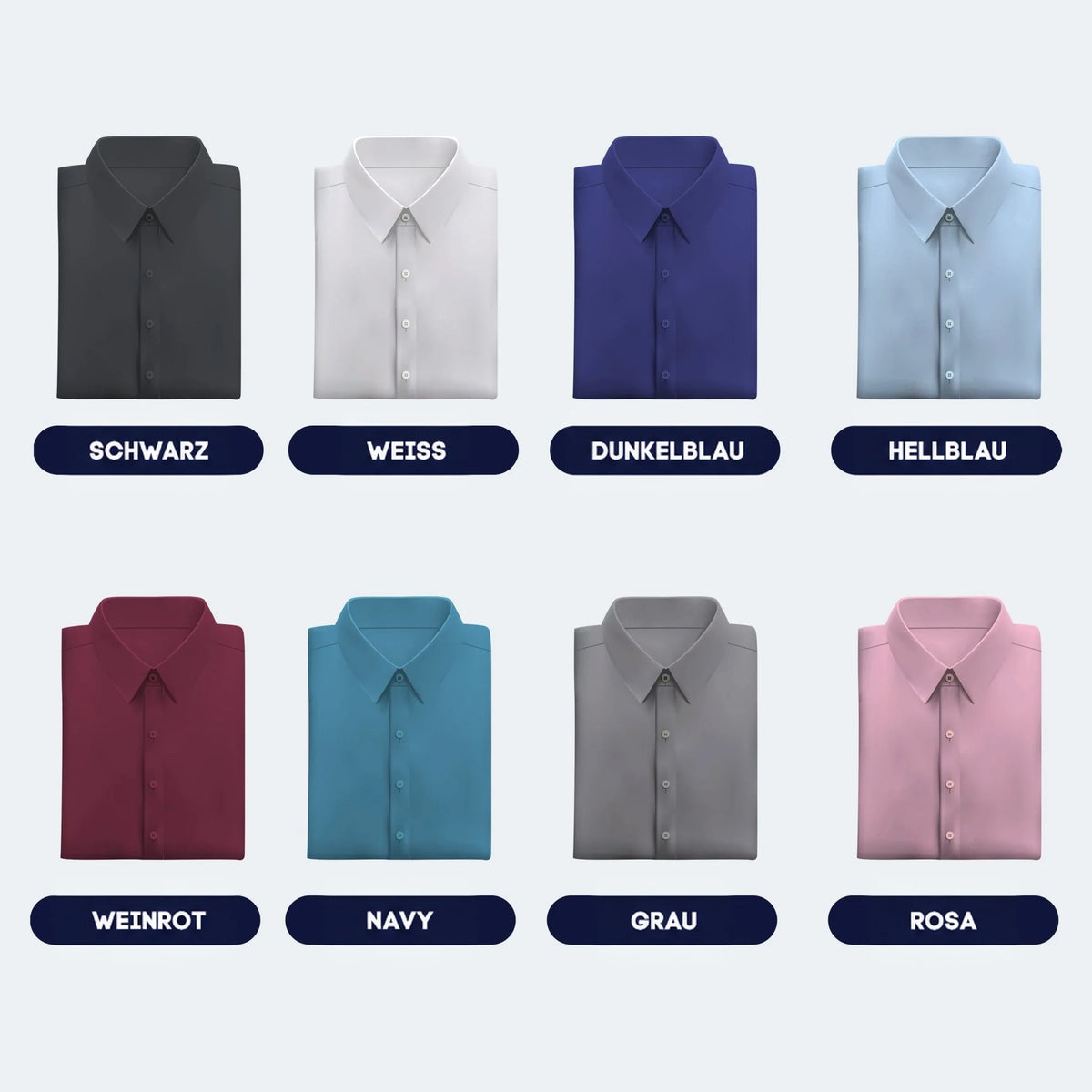 Men’s Shirt Wrinkle-Resistant Stretch Odor-Resistant