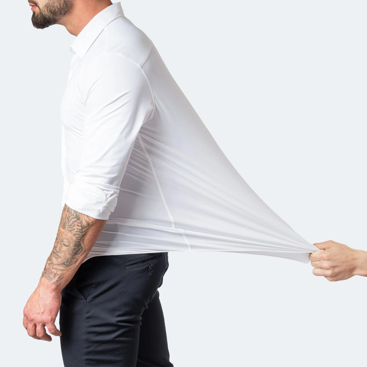 Men’s Shirt Wrinkle-Resistant Stretch Odor-Resistant
