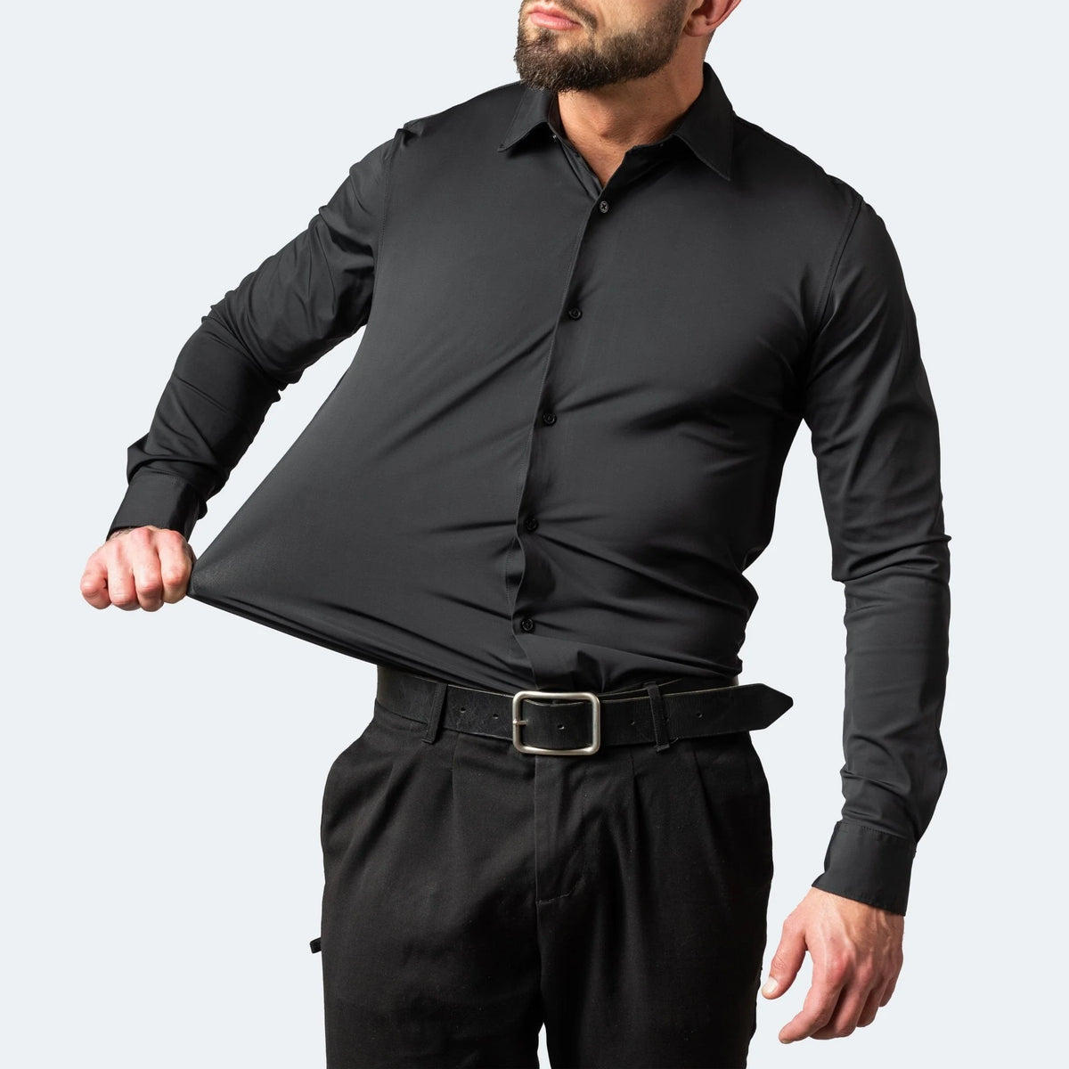 Men’s Shirt Wrinkle-Resistant Stretch Odor-Resistant