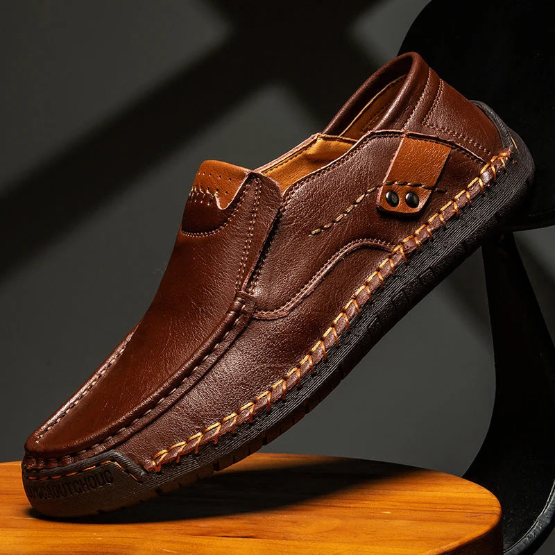 Men's Slip-On Shoes Orthopedic Arch Support Slip-Resistant Sole