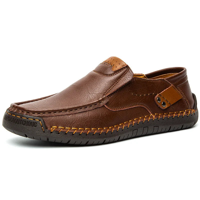 Men's Slip-On Shoes Orthopedic Arch Support Slip-Resistant Sole