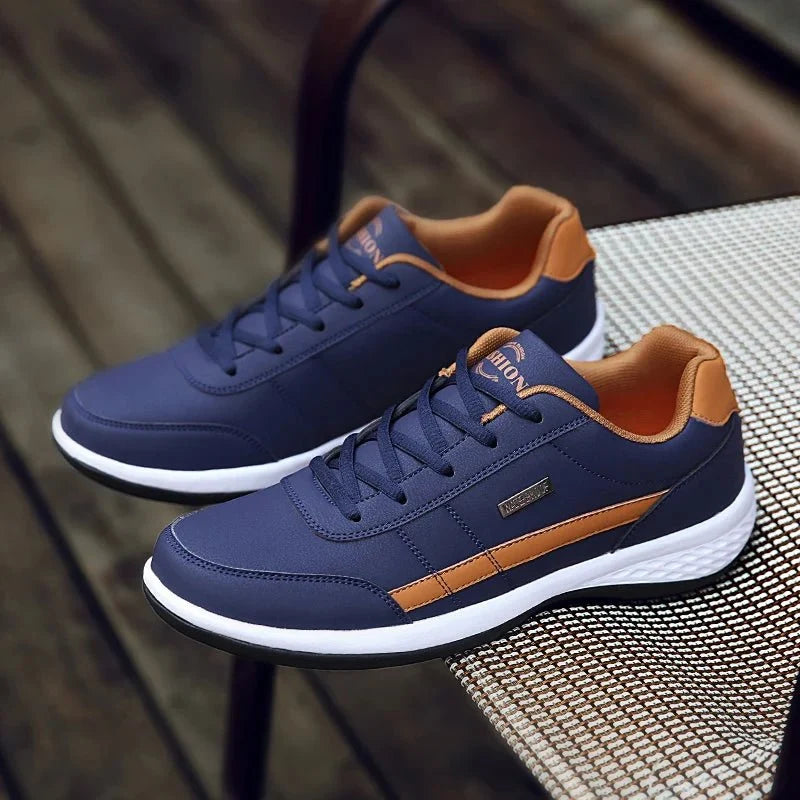 Men's Sneakers Leather Orthopedic Support For Everyday Comfort