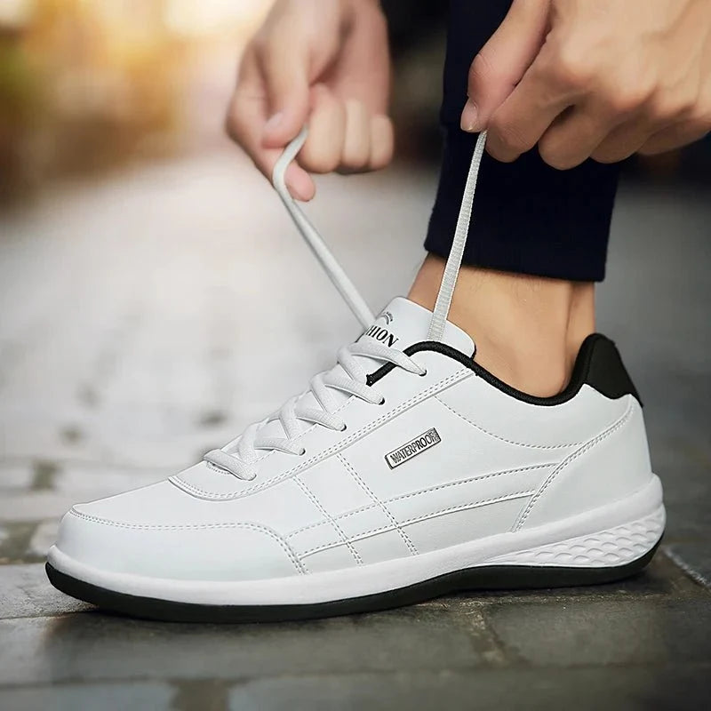 Men's Sneakers Leather Orthopedic Support For Everyday Comfort