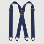 Men's Suspenders Adjustable Elastic Straps & Carabiner Hooks