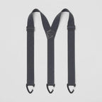 Men's Suspenders Adjustable Elastic Straps & Carabiner Hooks