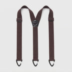 Men's Suspenders Adjustable Elastic Straps & Carabiner Hooks