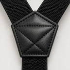 Men's Suspenders Adjustable Elastic Straps & Carabiner Hooks
